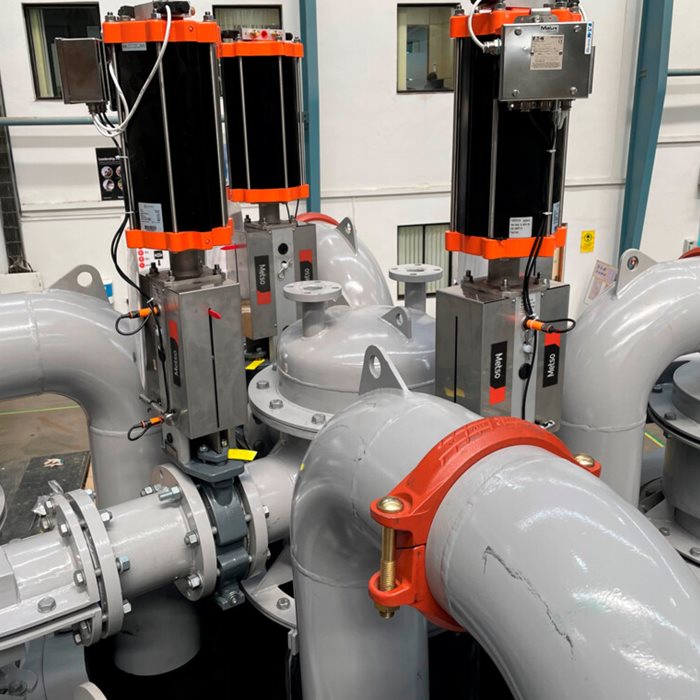 Knife Gate Valve 3D rendering image