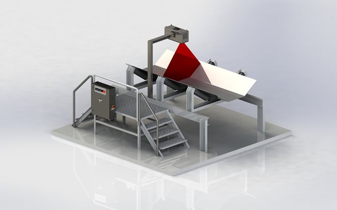 Sistema analisador de partículas online RockSense