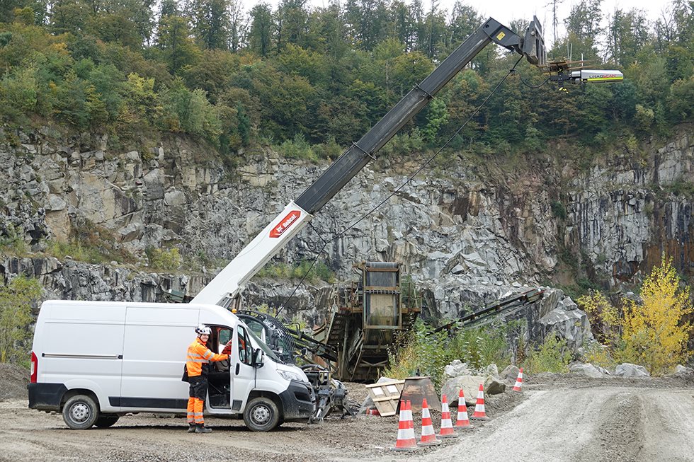 Scanning haul truck payload with Loadscan 