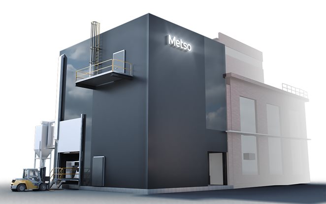 Metso’s Outotec® pilot DRI Smelting Furnace