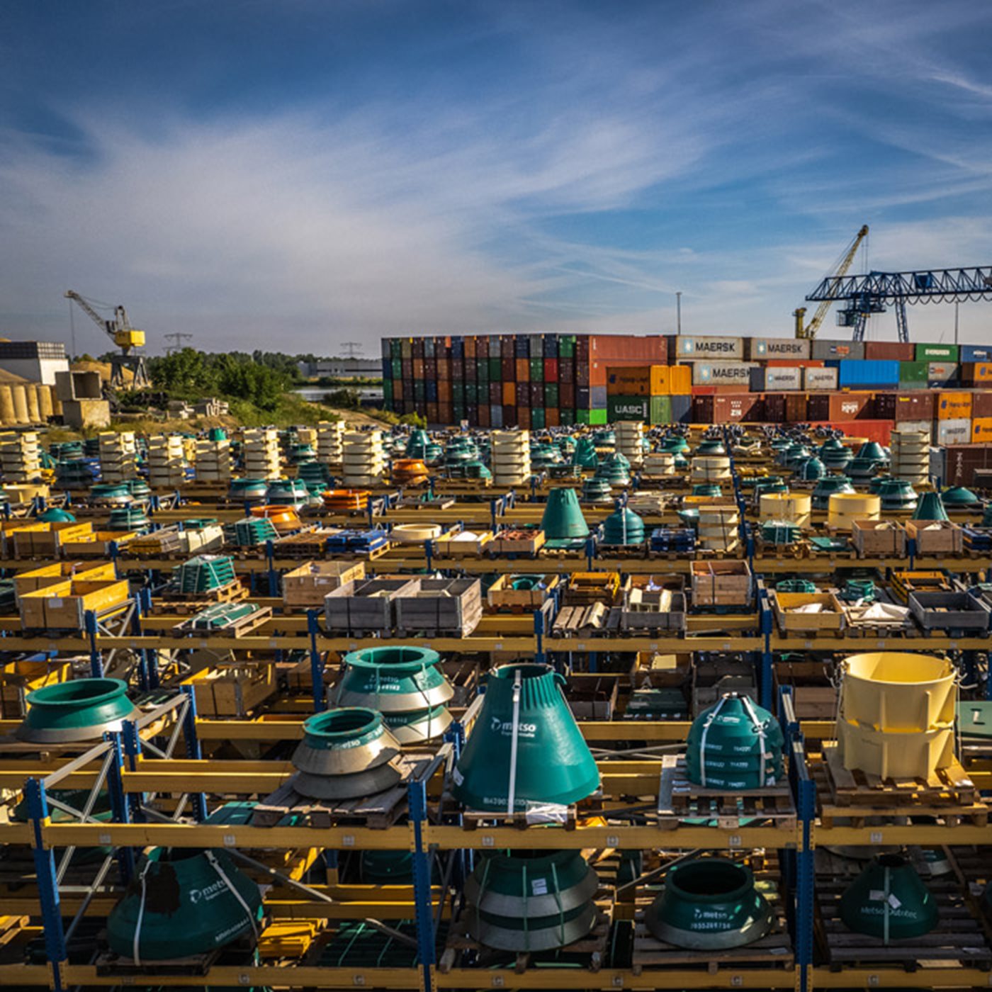 pièces de rechange et d'usure en stock 