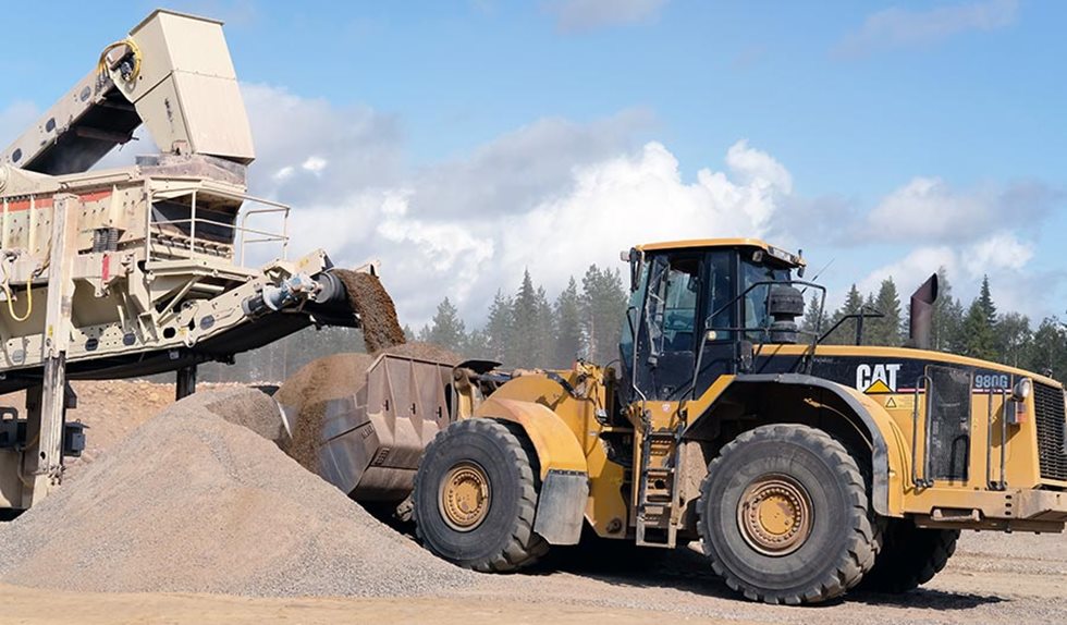 Juvalla murskeita tehtiin tällä kertaa noin 25 000 tonnia.