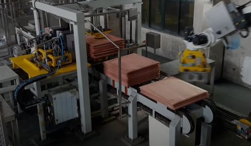 "Metso Robotic Cathode Stripping Machine"