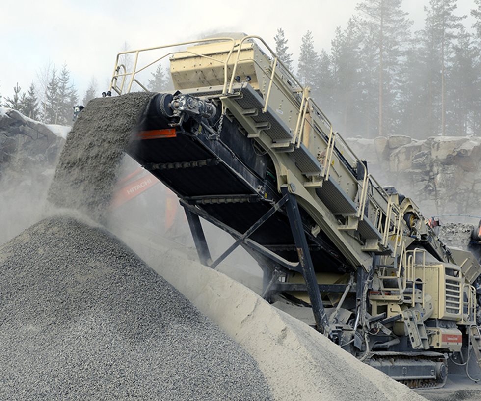 Lokotrack® LT330D™ i ett stenbrott.