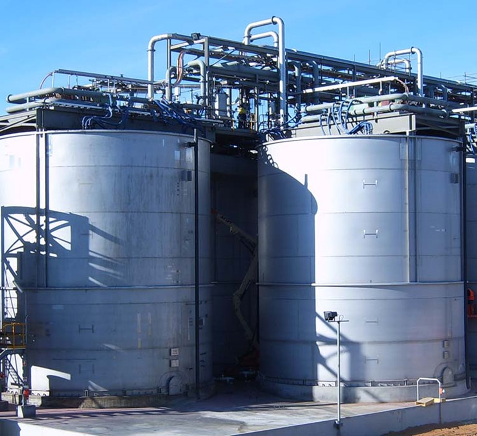 Пусконаладка реакторов BIOX компании Metso Outotec