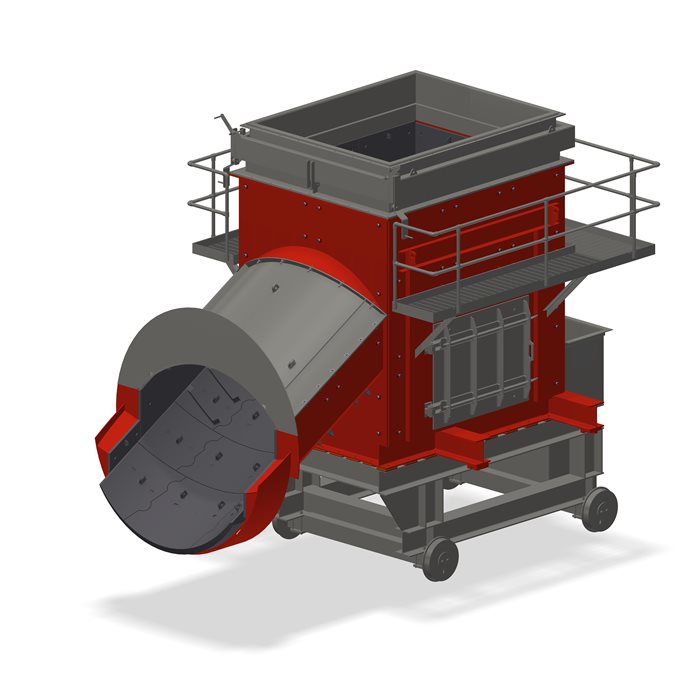 mill feed chute metso outotec