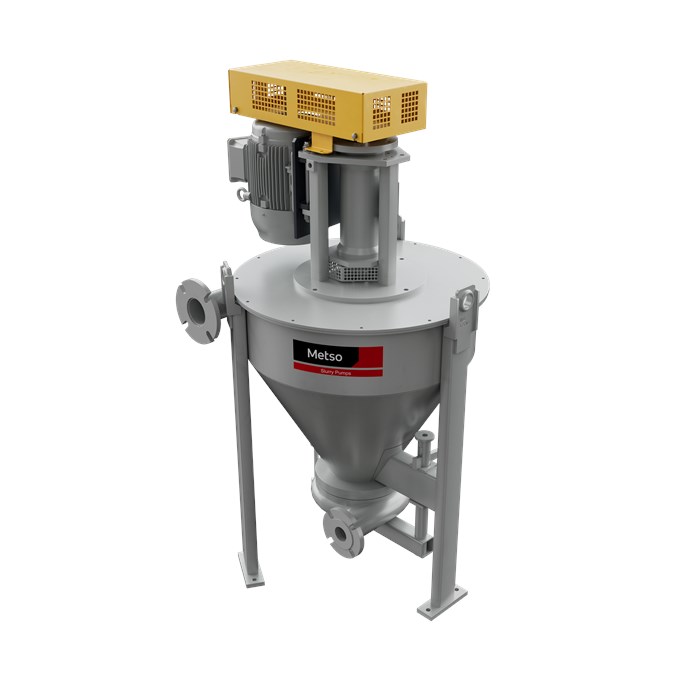 Vertical froth pumps.