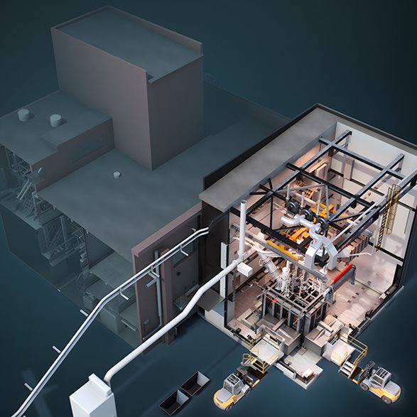 Metso’s Outotec® pilot DRI Smelting Furnace