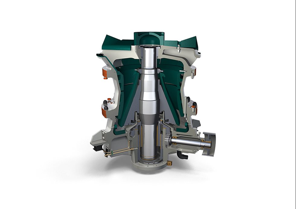 Havainnekuva leikatusta GP500S-karamurskaimesta ja sen kidasta.