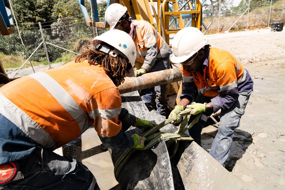 Belt change outs are heavy physical work that can expose maintenence staff to many hazards.