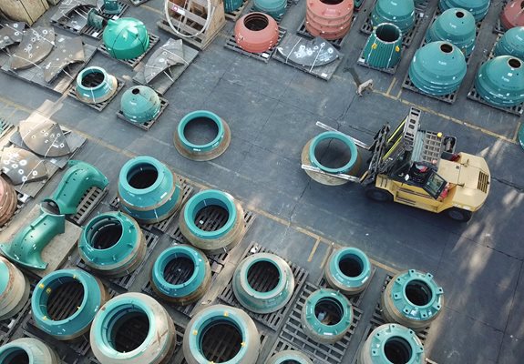 Centro de distribución Metso