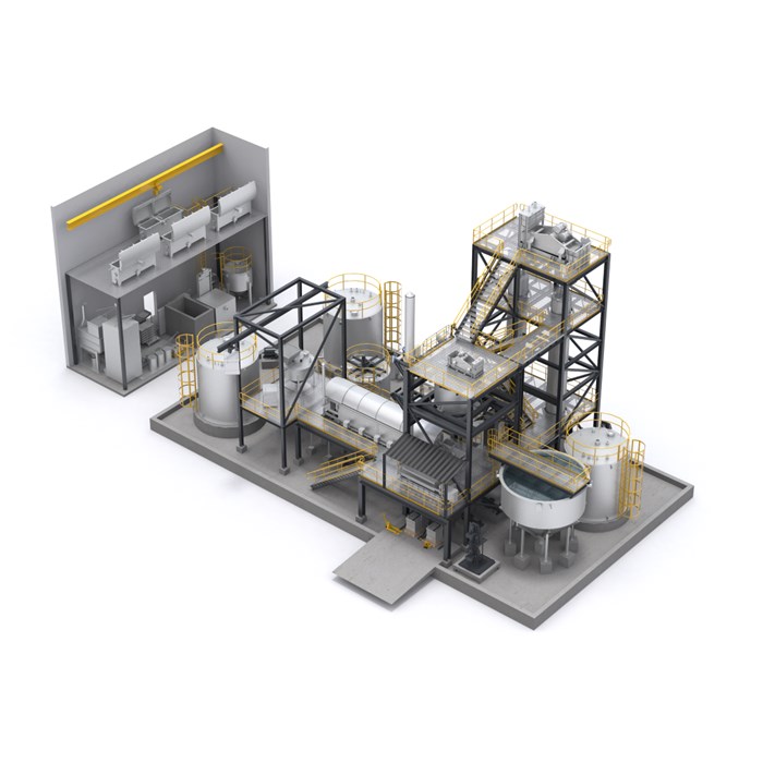 metso outotec goldroom elution plant
