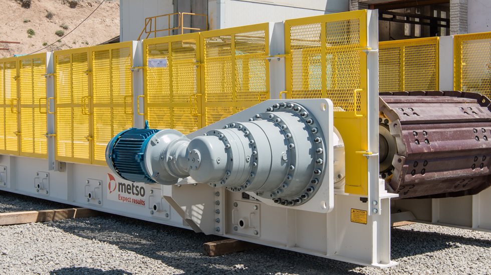 Metso apron feeder requires proper sizing and selection