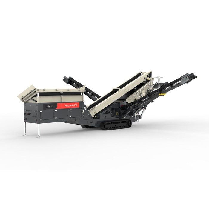 Imagem 3D da peneira móvel Nordtrack™ S3.7.