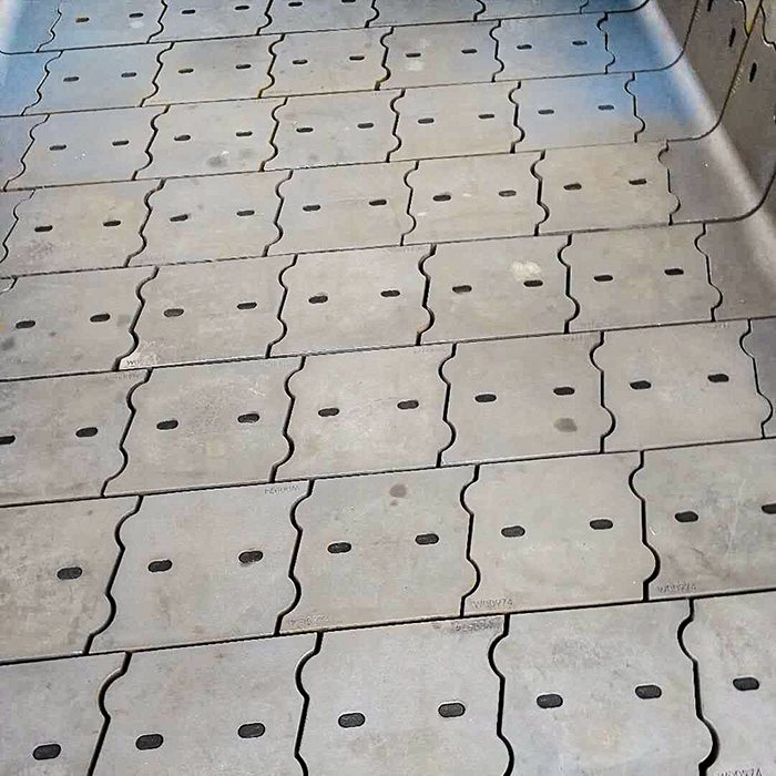Customized Gridlock™ anti-wash design