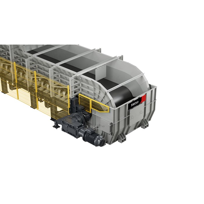 Filter discharge feeder