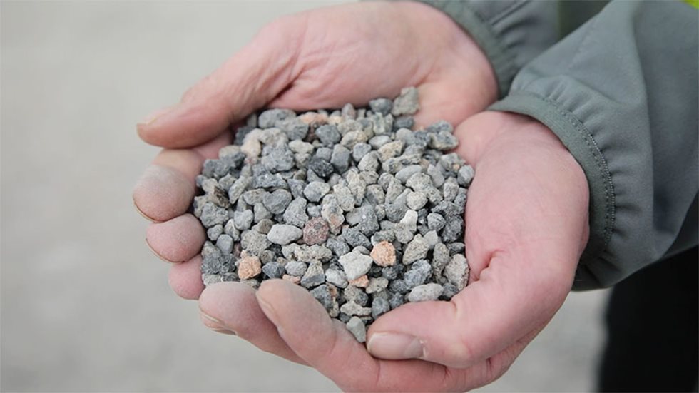 Baumsubstr mit Schamottestein am Standort der Bierbrauer & Sohn GmbH