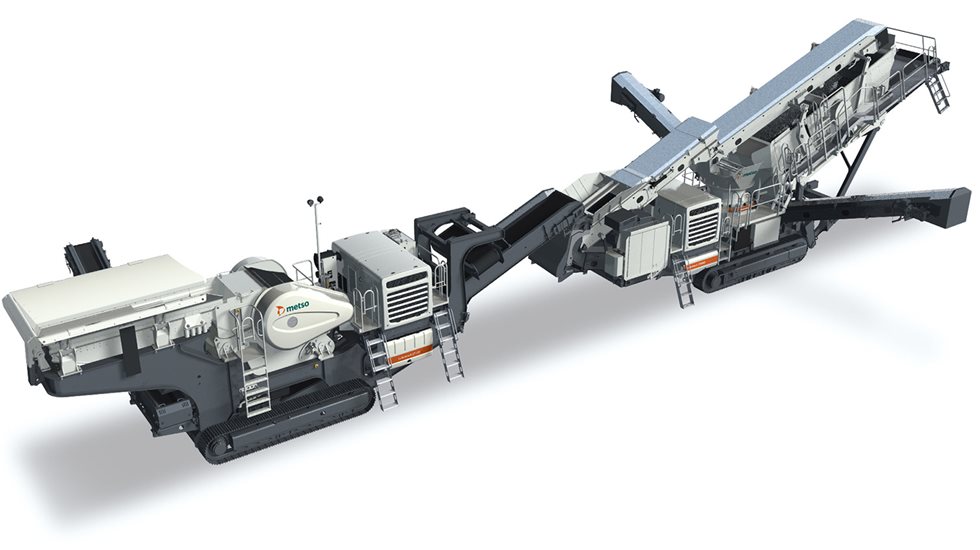 Lokotrack® LT120™ -leukamurskainlaitos ja Lokotrack® LT330D™ -karamurskainlaitos.