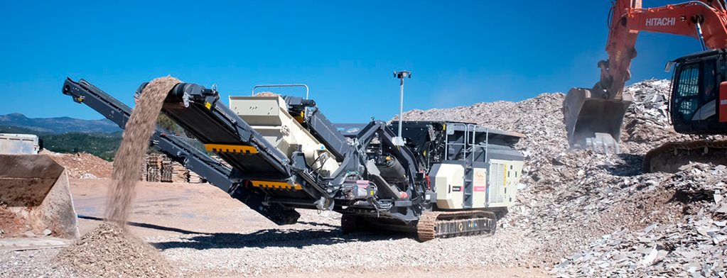 Nordtrack™ I908S mobile HSI crusher.