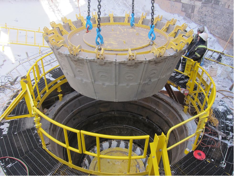 Shutdown durations were reduced by 17% on mantle change outs