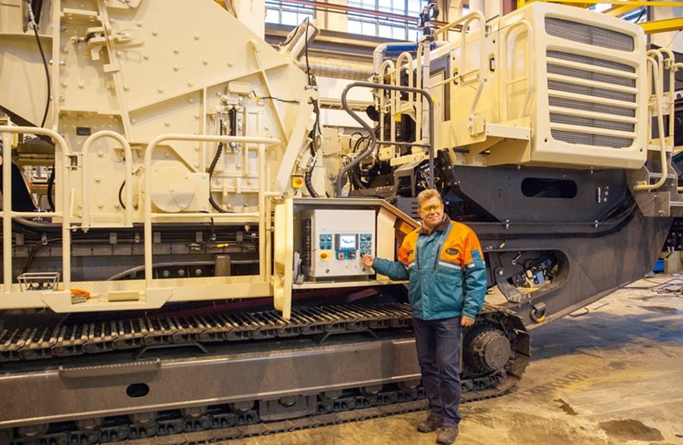 Metso Outotec bietet ein komplettes Produktportfolio für die Gesteinsindustrie, so Marketing Communications Manager Eero Hämäläinen