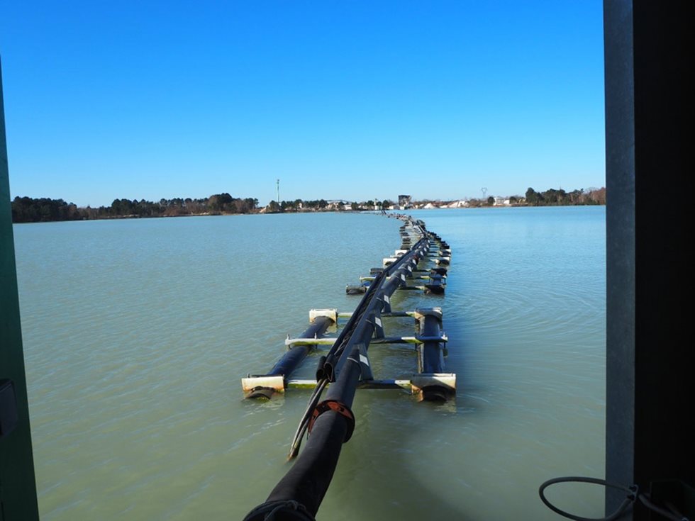 700 mètres de tuyau de livraison, diamètre 100 mm