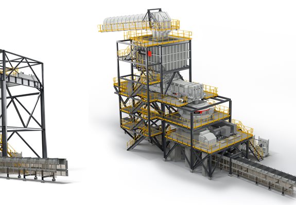 Foresight mining crushing stations