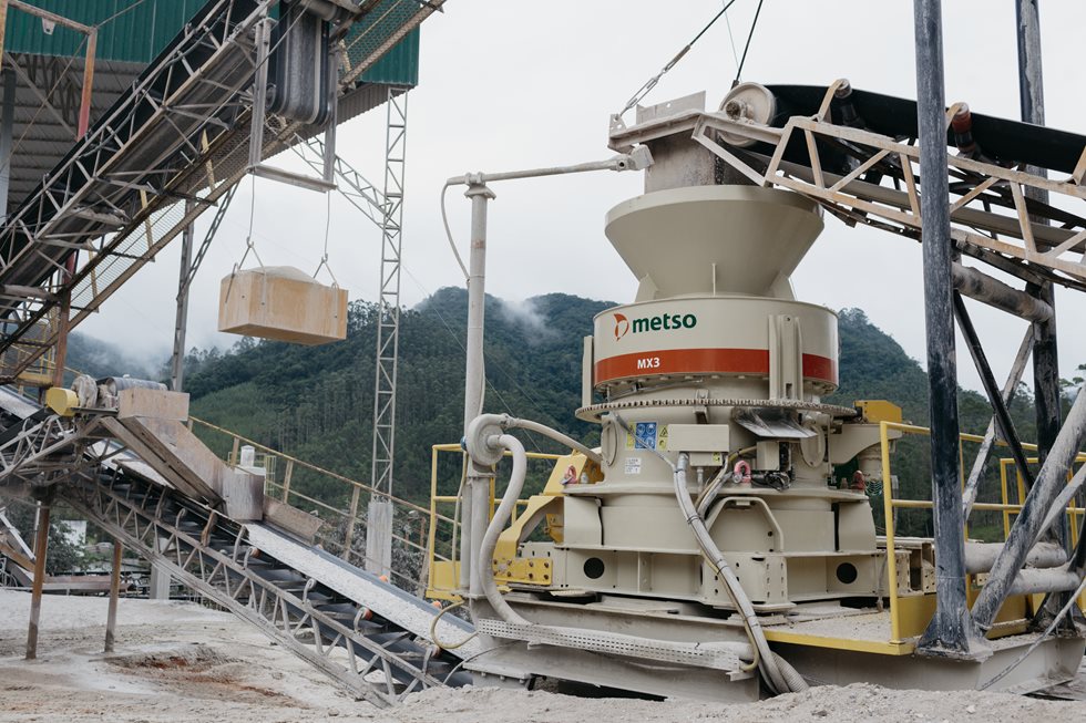 MX3 crusher at Calwer Quarry