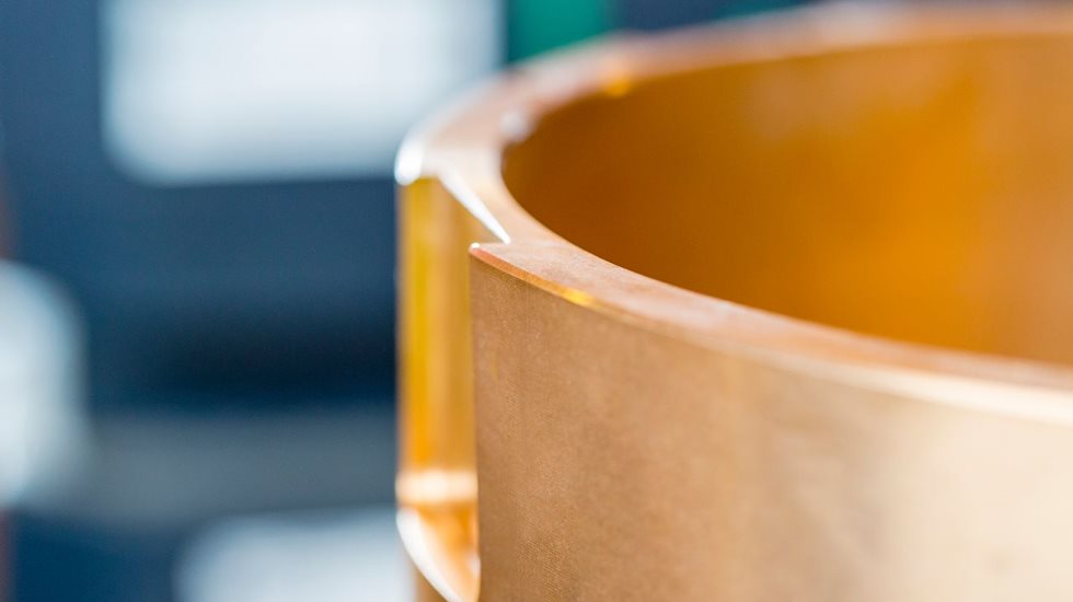 Queima da bucha do excêntrico do britador HP.