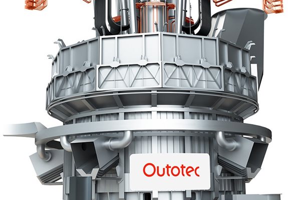 Planta de fundición de aleaciones de silicio