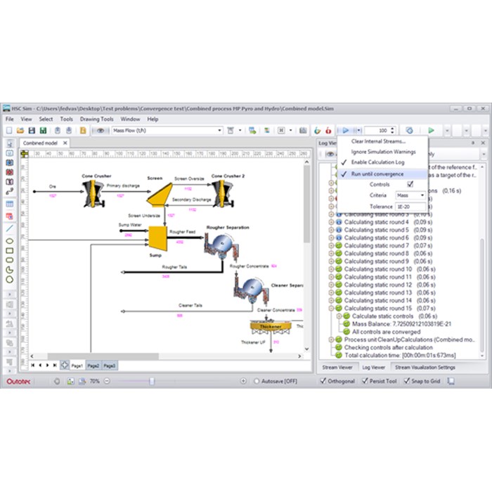 NEW : Sim Model Convergence Monitor