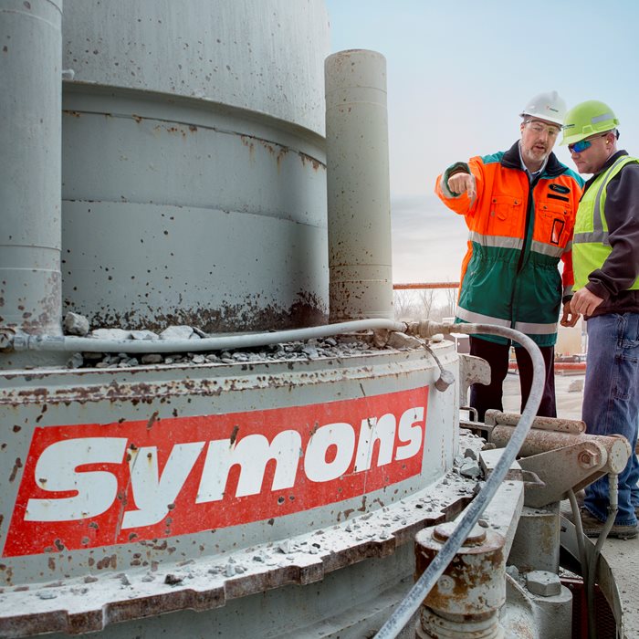 Модернизация конусных дробилок Symons™ 