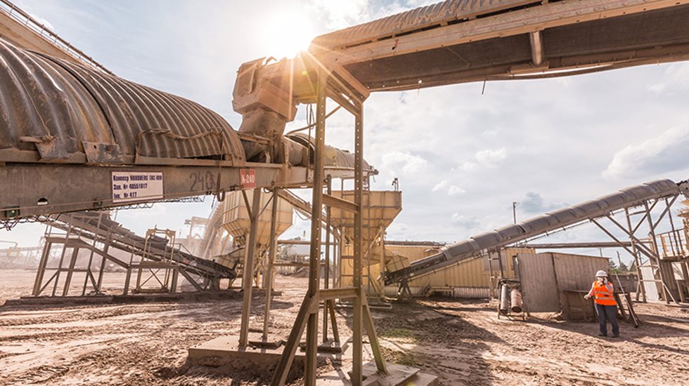 La société Kovalska Industrial-Construction Group a été l'une des entreprises confrontées au problème de déficit en granulats de haute qualité