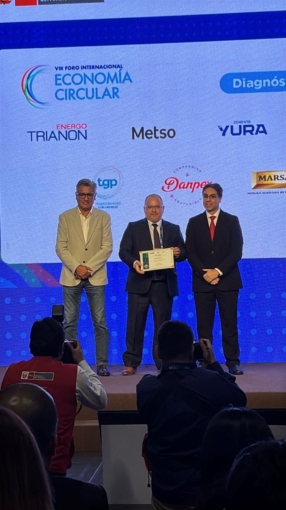 Reconocimiento APL - Acuerdo de producción limpia para Metso, 2025