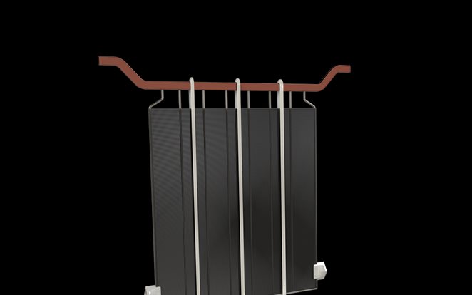 Coated titanium anodes