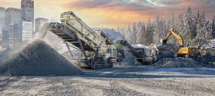 Lokotrack® mobila krossar och siktar har en larvburen konstruktionen som gör det enkelt att flytta maskinen på siten eller mellan anläggningarna.