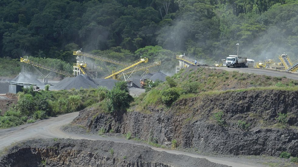 Vista da pedreira do Beira Rio.