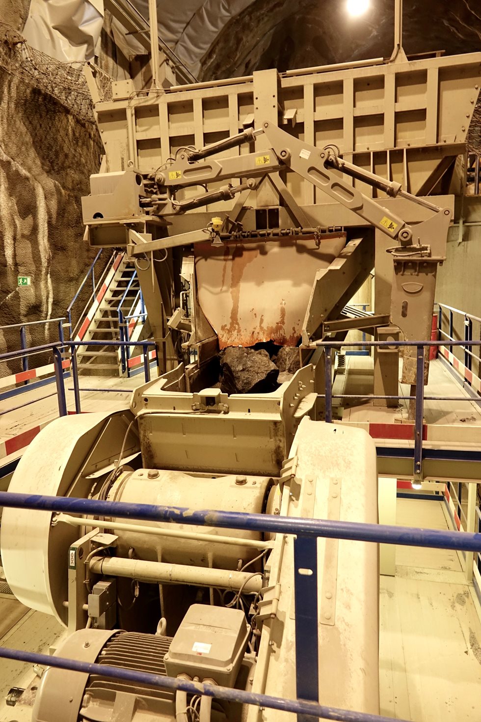 The primary Nordberg® C120™ crushe