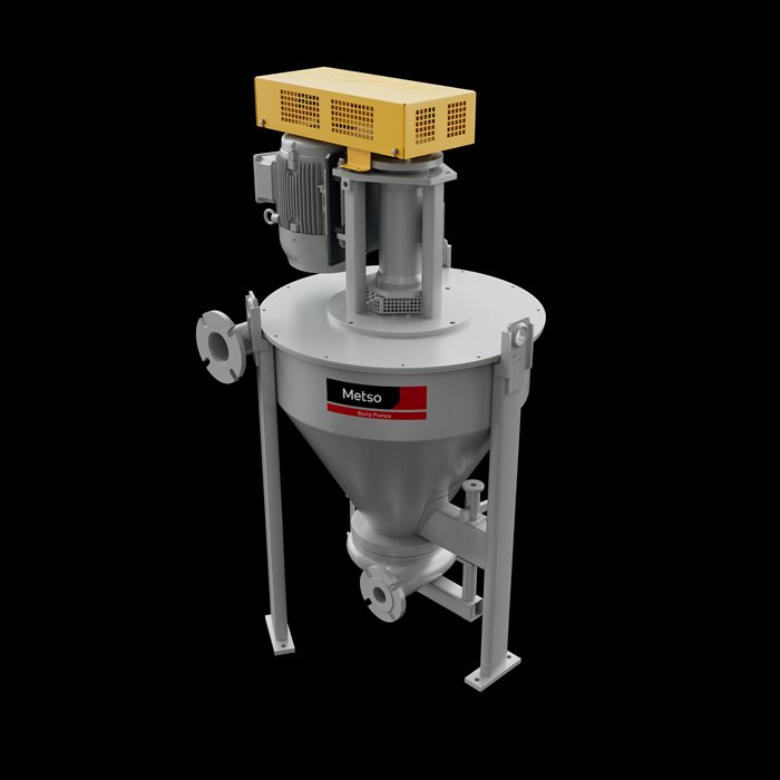 Froth pump at a customer site.