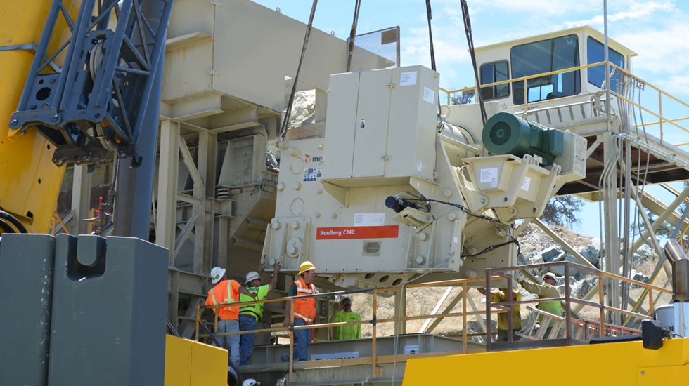 C140 primärer Backenbrecher