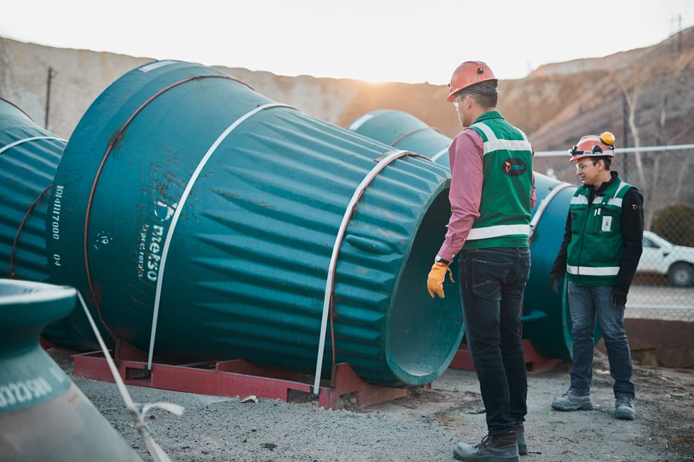 Metso wearparts at Buenavista del Cobre