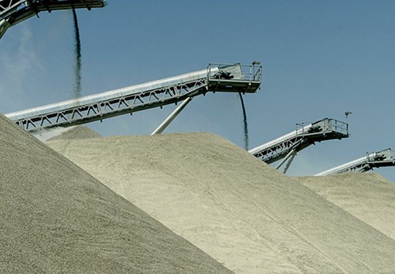 Products offerings for manufacturing sand in India
