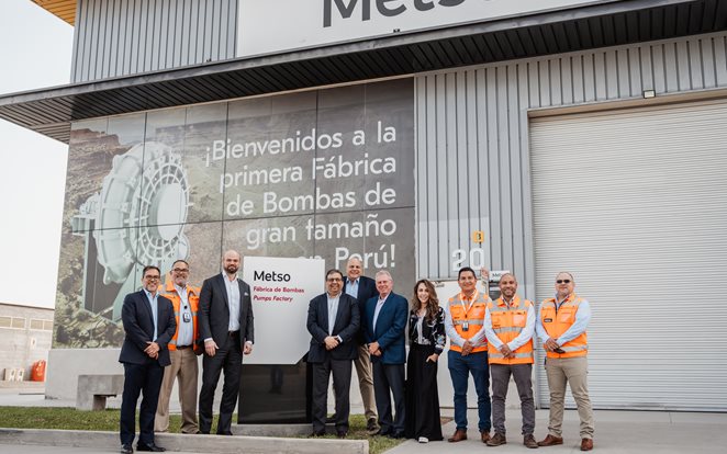 Visita a la planta de bombas de Metso en Lurín