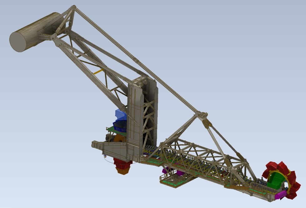 Imagem da recuperadora reconstruída em 3D