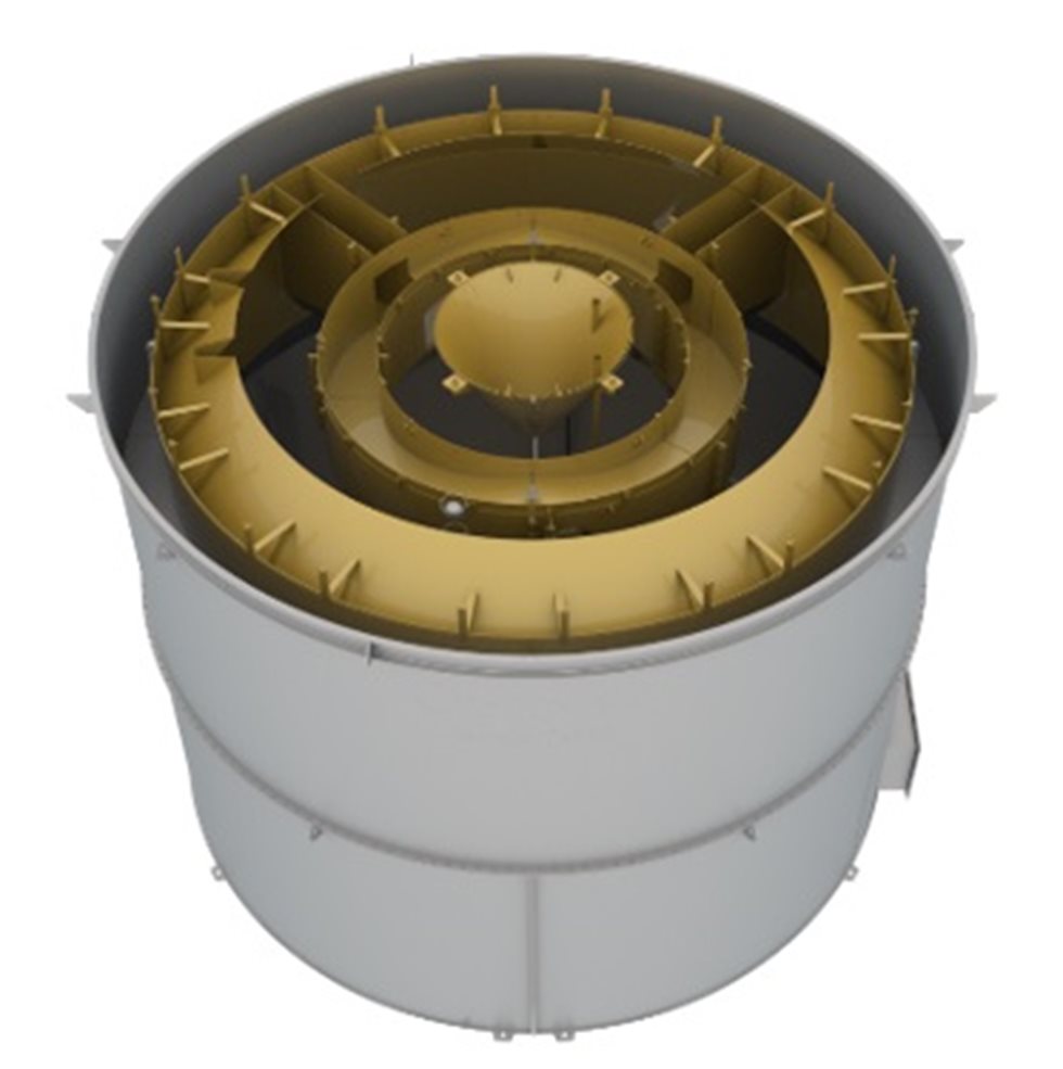 Figura 3 Outotec Center Launder Upgrade