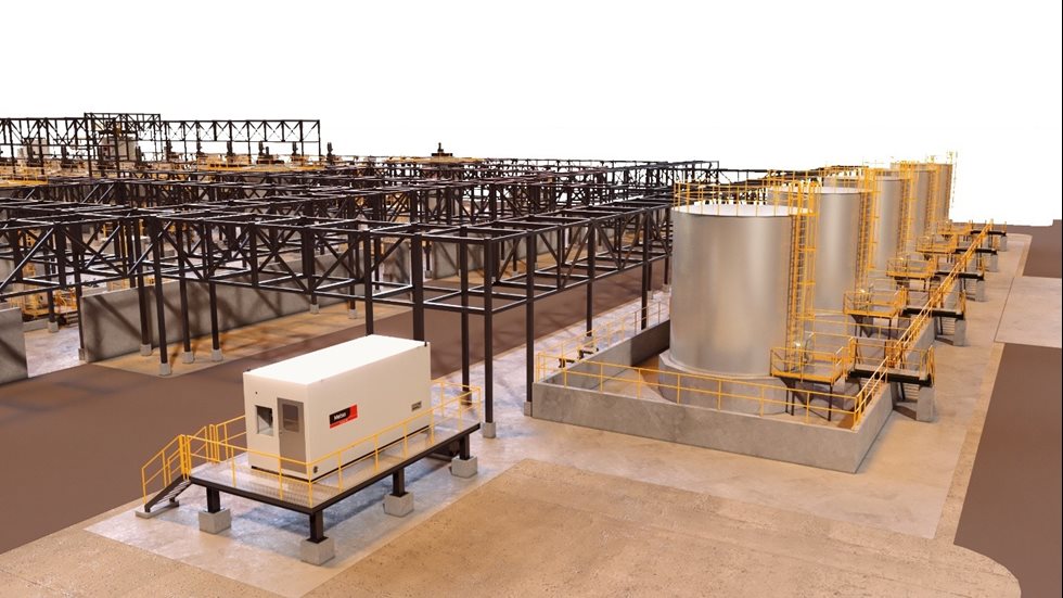 Metso pCAM plant with a Courier HX analyzer system