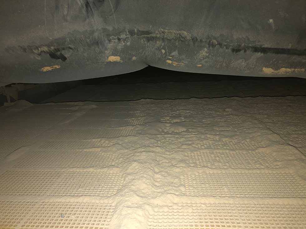 Atasco en un panel de clasificación