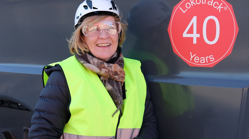 Sari Mäkitalo believes the Lokotrack® brand—now 40 years strong—will continue to meet future demand.