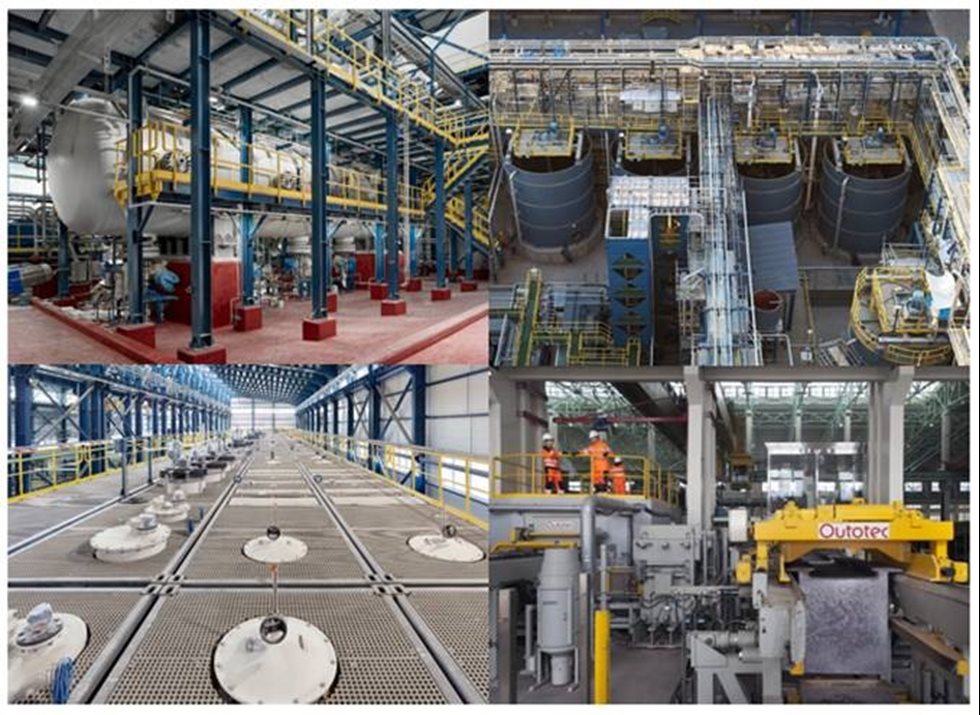  Outotec hydrometallurgical process equipment