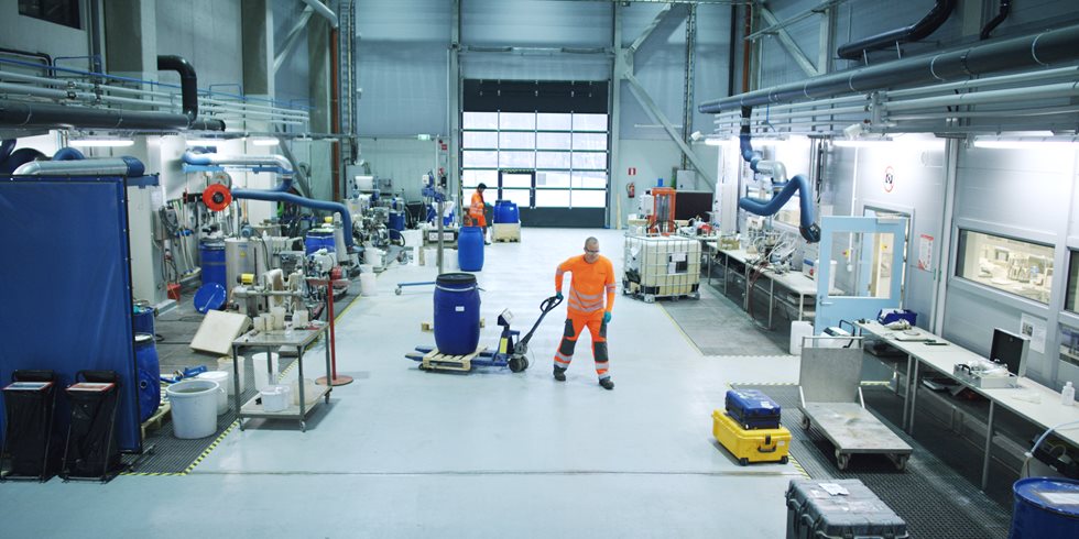 Metso’s Dewatering Technology Center in Lappeenranta, Finland.